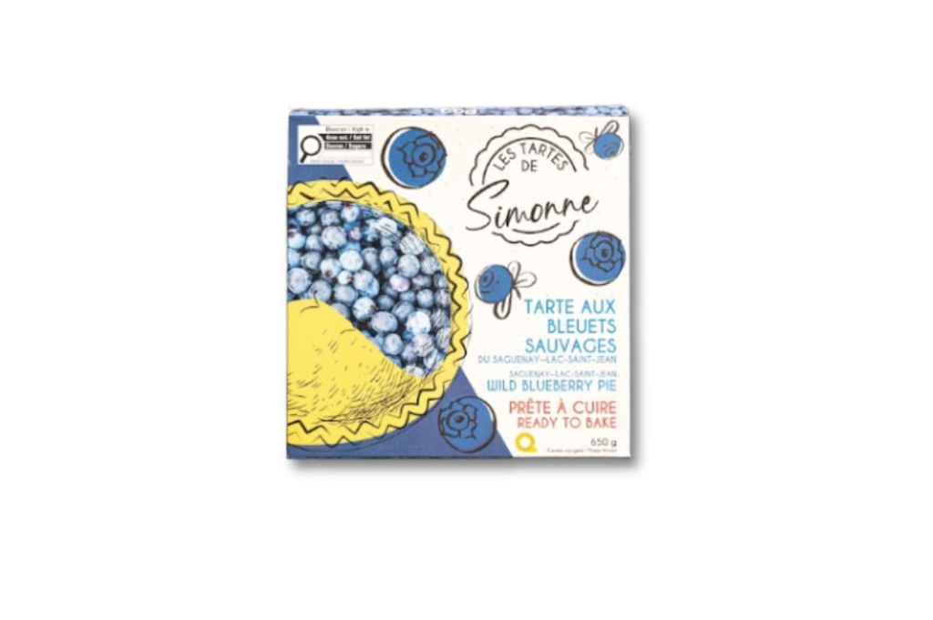 Tarte aux bleues du Saguenay de Simonne Tarte aux bleues du Saguenay de Simonne