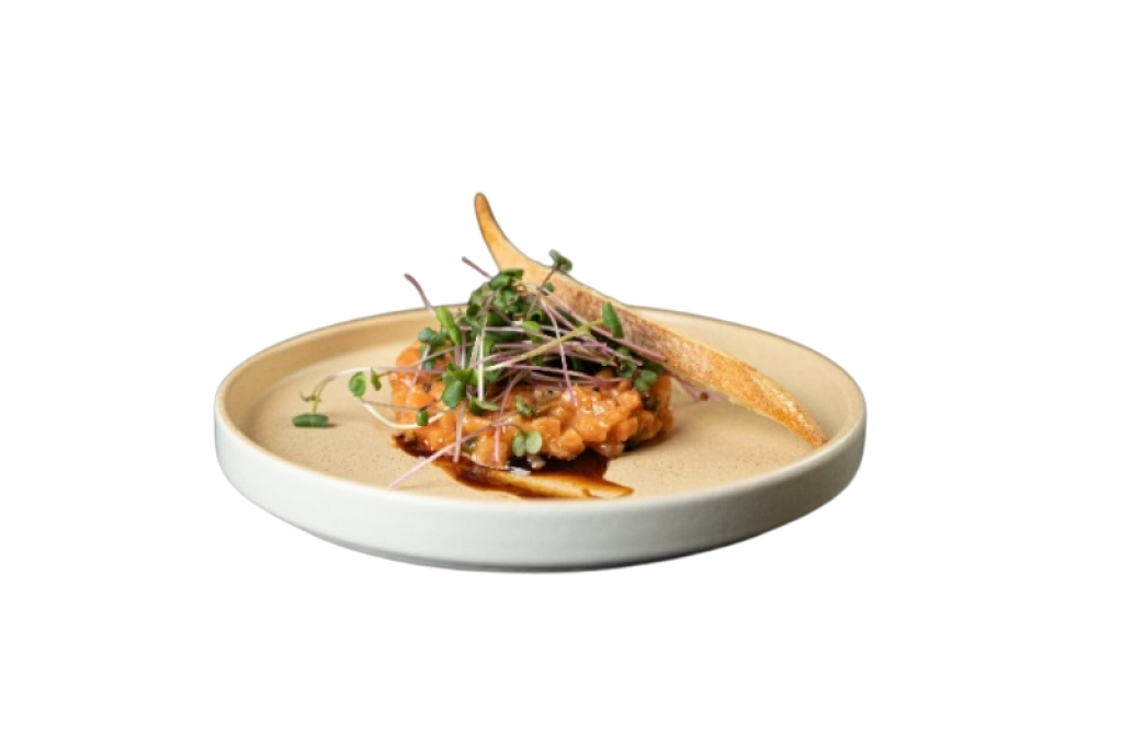 Tartare de saumon asiatique