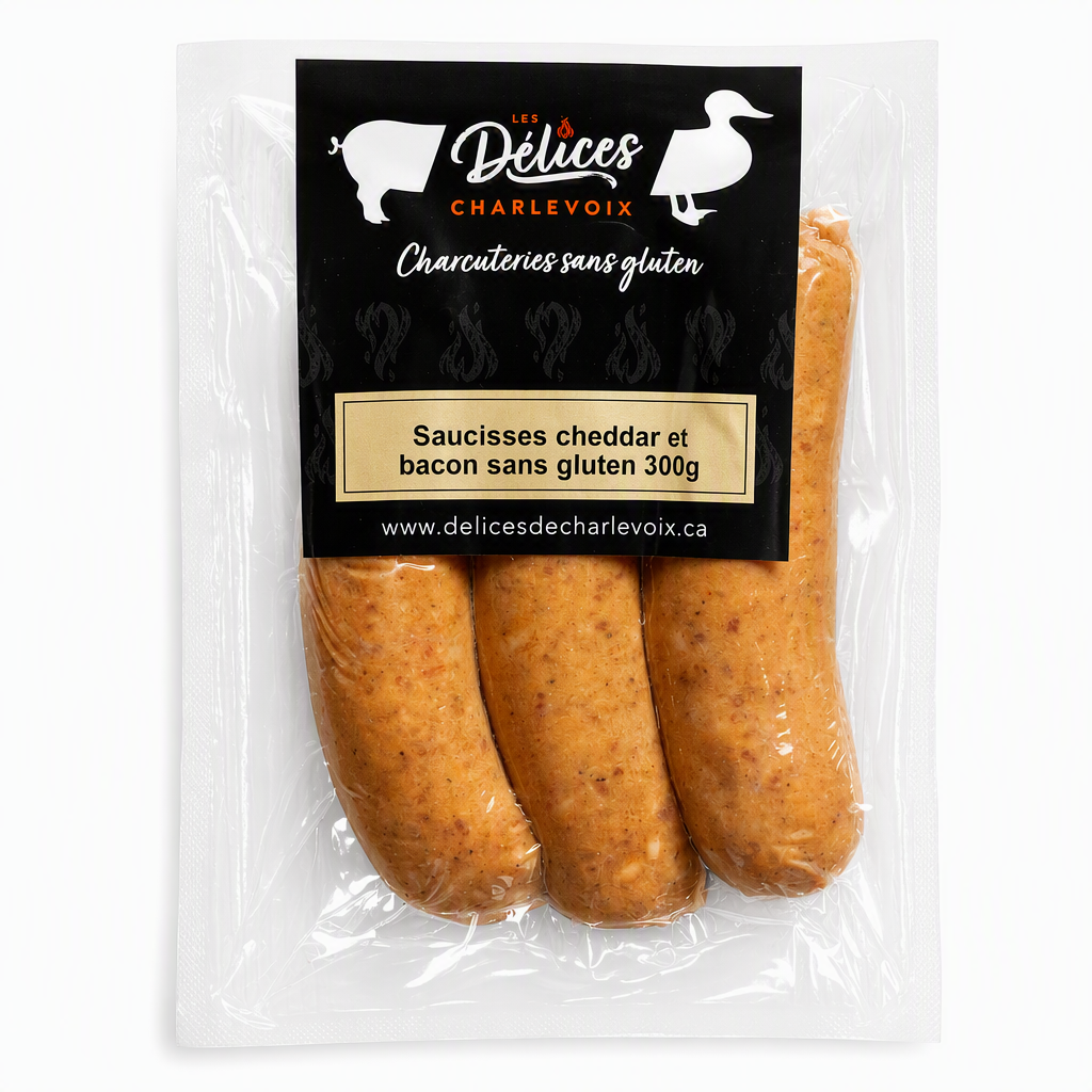 Saucisse Bacon cheddar