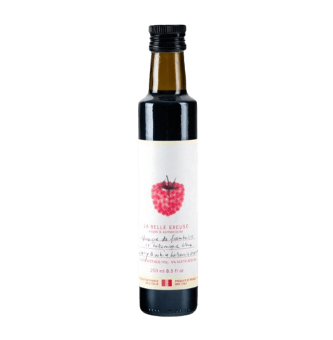 Vinaigre de framboise et Balsamique blanc Vinaigre de framboise et Balsamique blanc