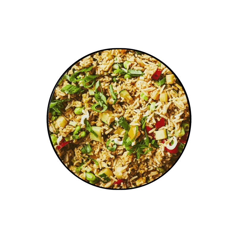 Riz frit au Tofu Riz frit au Tofu