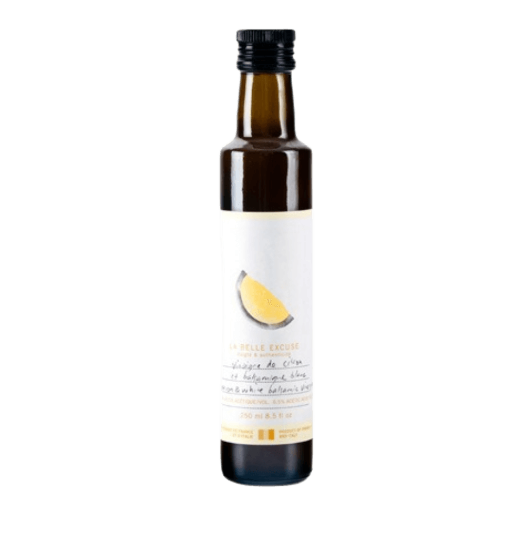 Vinaigre de citron et balsamique blanc Vinaigre de citron et balsamique blanc